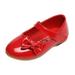 Quealent Big Kid Girls Shoes Little Girls Shoes Size 11 Girl Shoes Small Leather Shoes Single Shoes Children Dance Shoes Girls Kids Shoes Big Kid Red 2
