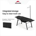 Naturehike Firewood Stove Table Barbecue Grill BBQ Desk Folding Camping Table Outdoor Picnic Cooking Kit Lightweight Portable