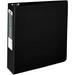 durable reference binders with round ring 3 black