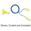 1PC 3M E-A-Rsoft Yellow Neon Soft Foam Earplugs Corded Regular Size 200 Pairs/Box