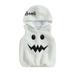 woshilaocai Newborn Toddler Baby Girl Boy Halloween Ghost Costumes Fleece Hoodie Cute Infant Boo Outfit Warm Clothes