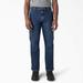 Dickies Men's Flex Relaxed Fit Carpenter Jeans - Medium Denim Wash Size 36 X 32 (DU603)