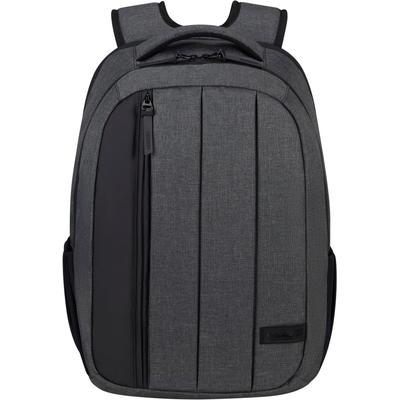 Laptoprucksack AMERICAN TOURISTER "STREETHERO, 45 cm", Gr. B/H/T: 31cm x 45cm x 21cm, grau (grau melange), Polyester, Rucksäcke, Freizeitrucksack Schulrucksack Cityrucksack Arbeitsrucksack Image