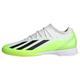 adidas Unisex X Crazyfast.3 Boots Fußballschuhe (Indoor), FTWR White/core Black/Lucid Lemon, 46 EU
