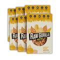 NEW Raw Gorilla Organic Keto Peanut Butter Granola 6 Pack of 250g | Low Sugar, Vegan, No Added Sugar, Low Carb 6g Net Carbs, Plant Based Breakfast Cereal with Activated Nuts. Grain & Gluten Free
