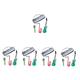 Toyvian Guitar Tool 80 Pcs Microphone Toy Inflatable Toy Novelty Toy Pvc Tool Party Tools Musical Instruments Guitar Balloon Kids Musical Instruments