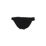 Kenneth Cole New York Swimsuit Bottoms: Black Print Swimwear - Women's Size Large