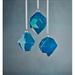 Helan The Holiday Aisle® Holiday Shaped Ornament Glass in Blue | 5.5 H x 3.75 W x 3.75 D in | Wayfair A5B8767DD3BF4B9C9077B70CFAAE9867