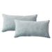 Latitude Run® Lumbar Rectangular Pillow Cover & Insert Eco-Fill/Polyester/Polyfill | 12 H x 18 W x 6 D in | Wayfair