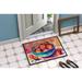 East Urban Home Coad Non-Slip Indoor Outdoor Doormat Synthetics | 27 H x 18 W in | Wayfair F758A35A5D034679B71044B72DCE44E5