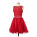 Cinderella Divine Cocktail Dress: Red Dresses - Women's Size 8