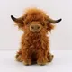 25CM Dessin Animé En Peluche Poupées Mignon Simulation Shaggy Vache En Peluche Jouets En Peluche