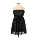 Stile Benetton Cocktail Dress: Black Dresses - Women's Size Large