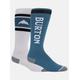 Burton Women's Weekend Midweight Socks (2 Pack), Slate Blue, ML
