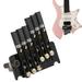 Musical Instrument Accessories Black 6 Strings Headless Electric Guitar Bridge Set Musical Instrument Accessories