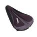 3D Saddle Cover Bike Seat Cover Comfortable Sponge Seat Cushion Saddle Cover with 1pc Random Color Waterproof Cushion Cover for MTB Road Bike (Black)