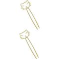 Toddler Brush 2pcs Cute Cute Hairpin Teen Girl Hair Accessories Chinese Hair Accessories Hanfu Hair Accessories