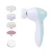 QIIBURR Electric Chargeable Face Cleansing Brush Tools Deep Facial Clean Instrument Skin Massage Firming Rechargeable Facial Cleansing Spin Brush Face Clean