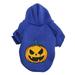 WANYNG Halloween Pumpkin Dog Sweater Pet Sweater Pet Clothes Teddy Dog Costume Halloween Pet Costumes