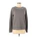 JCPenney Sweatshirt: Gray Tops - Women's Size Medium