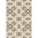 Charlton Home® Dariyan Motif On Cream XI by Alonzo Saunders Canvas in Brown | 12 H x 8 W x 1.25 D in | Wayfair 73244BBA66C44596AC82CCA21B1312F3