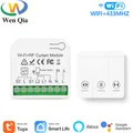 Tuya-Joli de rideau électrique WiFi volet roulant télécommande Smart Life RF 433 Mhz Google