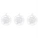 3Pcs 8cm Hanging Glass Flowers Plant Vase Stand Holder Terrarium Container Candlestick Holder Home Decor