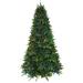 Fraser Hill Farm 6.5-ft. York Pine Artificial Christmas Tree with Multicolor Color Changing 3MM LED Lights - Green