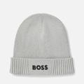 BOSS Green Asic Cotton and Wool-Blend Knit Beanie