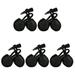 5 Pairs Vintage Toggle Closure Horn Button Clothe Sweater Coat Buttons Accessory