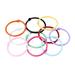 Loose Leaf Binder Rings 24pcs Office Book Rings Metal Small Binder Rings Flash Card Rings Assorted Colors Notebook Paper Rings Index Card Rings for School Home or Office