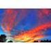 Dusk Hdr Image Sky Clouds Form Cloud Cover Sunset - Laminated Poster Print - 12 Inch by 18 Inch with Bright Colors and Vivid Imagery