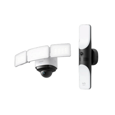 Floodlight Cam S330 + Wired Wall Light Cam S100
