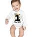 Vedolay Boy s Jumpsuits Boys Fall Bell Sleeve Floral Romper Elastic Neckline Off Shoulder Jumpsuit with Pockets White 6-9 Months