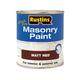 Rustins - Quick Dry Masonry Paint Matt Red 250ml RUSMASPR250 - Red