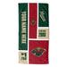 The Northwest Group Minnesota Wild 30" x 60" Personalized Beach Towel