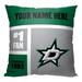 The Northwest Group Dallas Stars 18'' x Personalized Throw Pillow