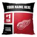 The Northwest Group Detroit Red Wings 18'' x Personalized Throw Pillow