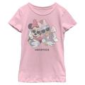 Girls Youth Pink Minnie Mouse & Daisy Duck Besties T-Shirt