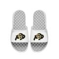 Youth ISlide White Colorado Buffaloes Primary Logo Slide Sandals