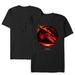 Men's Black Dungeons & Dragons Circle T-Shirt