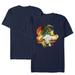 Men's Owlbear Navy Dungeons & Dragons Silhouette T-Shirt