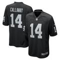 Men's Nike Marquez Callaway Black Las Vegas Raiders Team Game Jersey