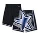 Men's Mitchell & Ness Black Dallas Cowboys Big Face 7.0 Fashion Shorts