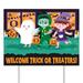 Oregon Ducks 24" Welcome Trick Or Treaters Yard Sign