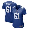 Women's Nike John Michael Schmitz Royal New York Giants Team Game Jersey