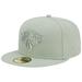 Men's New Era Light Green York Knicks Sage Color Pack 59FIFTY Fitted Hat