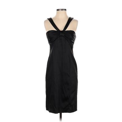 Calvin Klein Casual Dress - Sheath: Black Print Dresses - Women's Size 2