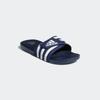 Badesandale ADIDAS SPORTSWEAR "ADISSAGE BADESCHLAPPEN", Gr. 44,5, blau (dunkelblau, cloud weiß, dunkelblau), Synthetik, sportlich, Schuhe