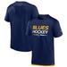Men's Fanatics Branded Navy St. Louis Blues Authentic Pro Tech T-Shirt